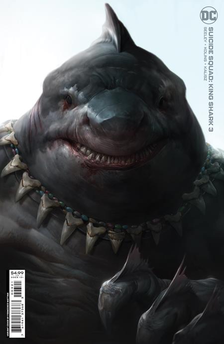 SUICIDE SQUAD KING SHARK #3 (OF 6) CVR B FRANCESCO MATTINA CARD STOCK VARIANT 2021 Suicide Squad DC COMICS   