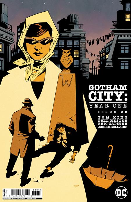 GOTHAM CITY YEAR ONE #2 (OF 6) CVR A PHIL HESTER & ERIC GAPSTUR 2022 Batman DC COMICS   