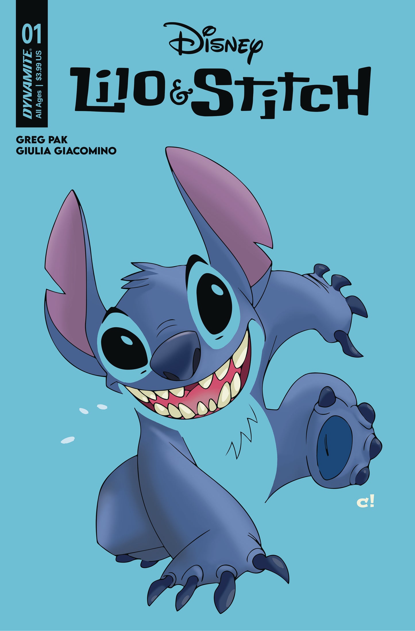 LILO & STITCH #1 CVR D ROUSSEAU COLOR BLEED 2024 Disney DYNAMITE   