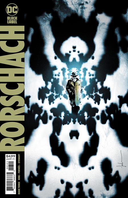 RORSCHACH #3 (OF 12) CVR B JOCK VARIANT (MR) 2020 Watchmen DC COMICS   