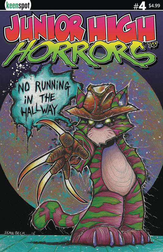 JUNIOR HIGH HORRORS #4 CVR C FREDERICK NO RUNNING 2019 comic book KEENSPOT ENTERTAINMENT   
