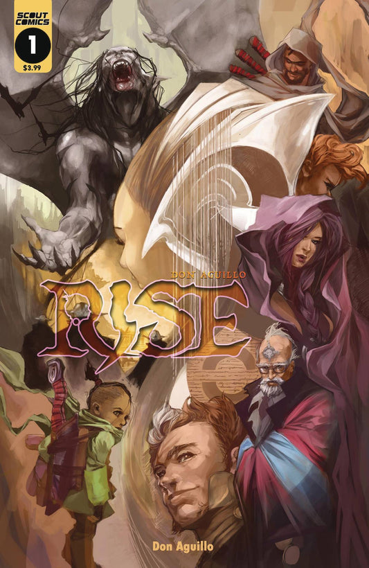 RISE #1 CVR A 2019 Rise SCOUT COMICS   