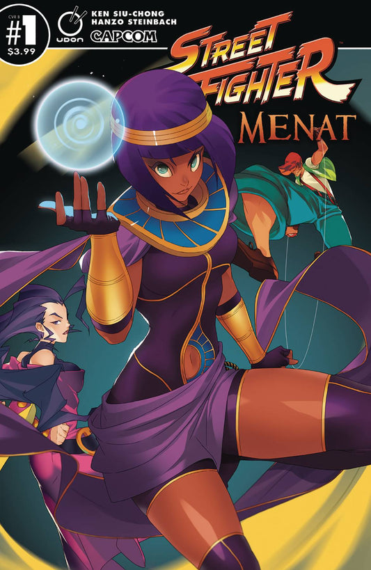 STREET FIGHTER MENAT #1 CVR B STEINBACH 2019 Street Fighter UDON ENTERTAINMENT INC   