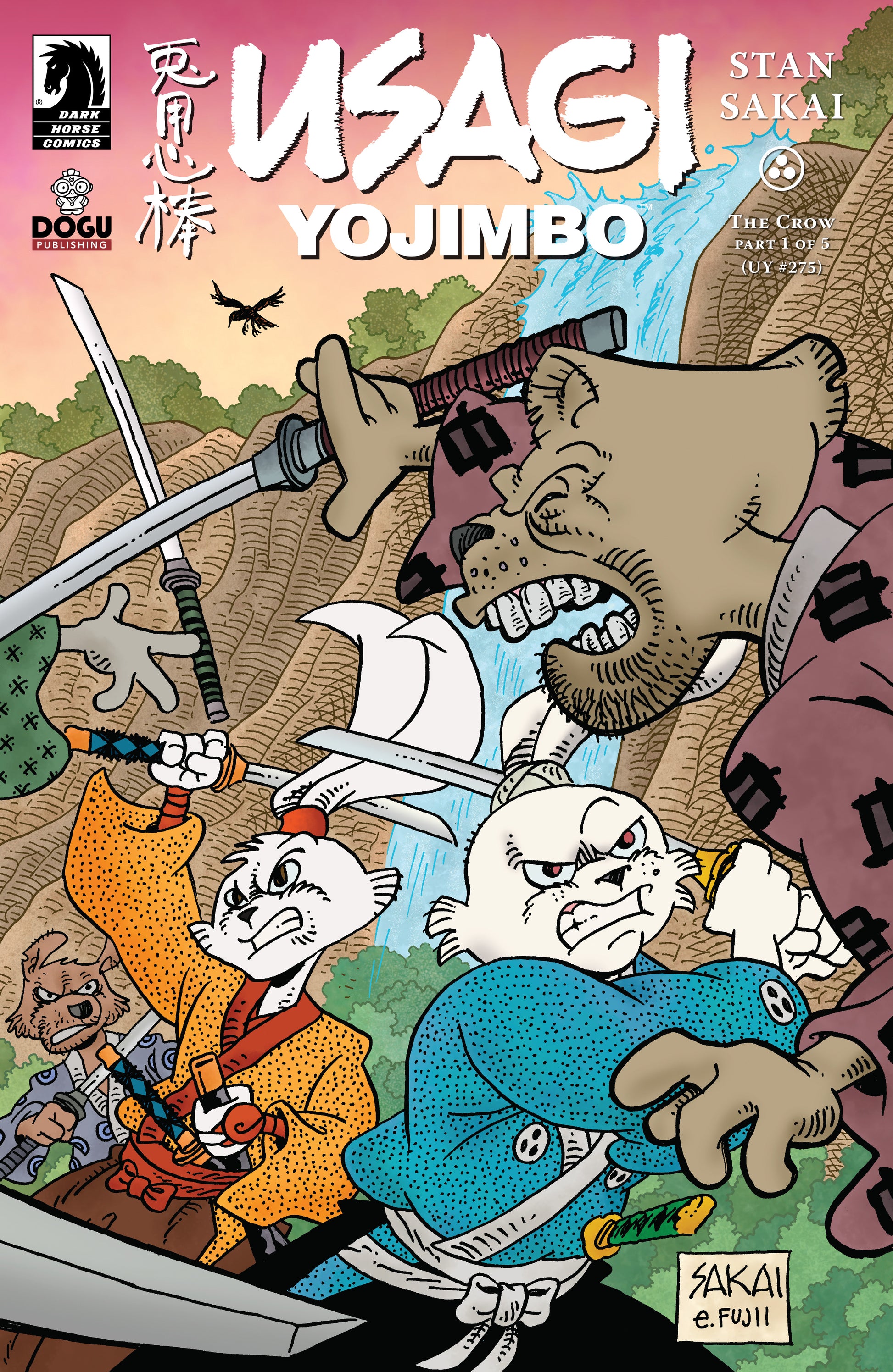 USAGI YOJIMBO CROW #1 CVR A SAKAI 2024 Usagi Yojimbo DARK HORSE PRH   