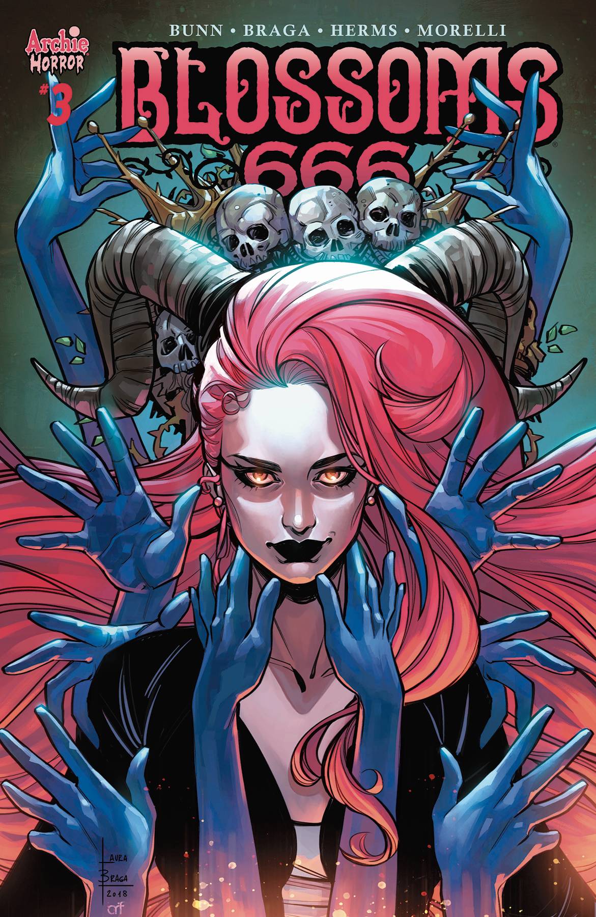 BLOSSOMS 666 #3 CVR A BRAGA 2019 Blossoms ARCHIE COMIC PUBLICATIONS