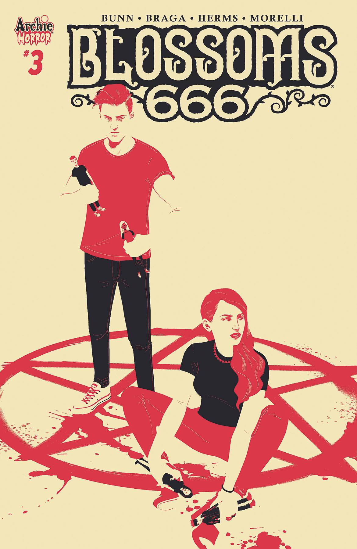 BLOSSOMS 666 #3 CVR C TAYLOR 2019 Archie ARCHIE COMIC PUBLICATIONS