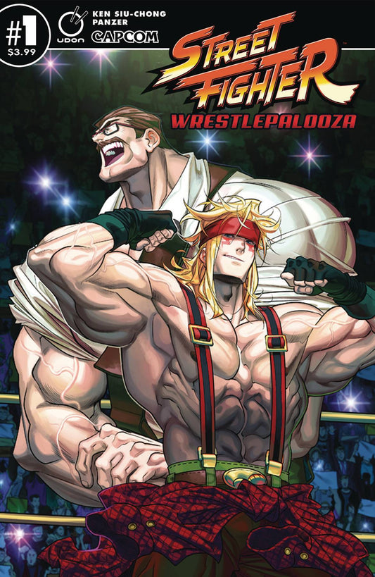 STREET FIGHTER WRESTLEPALOOZA #1 CVR A PANZER 2019 Street Fighter UDON ENTERTAINMENT INC   