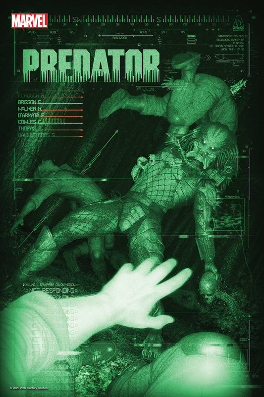 PREDATOR #1 RAHZZAH VARIANT 2022 Predator MARVEL PRH   