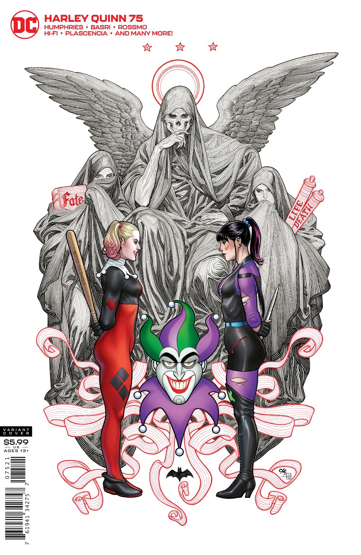 HARLEY QUINN #75 FRANK CHO VARIANT 2020 Harley Quinn DC COMICS   