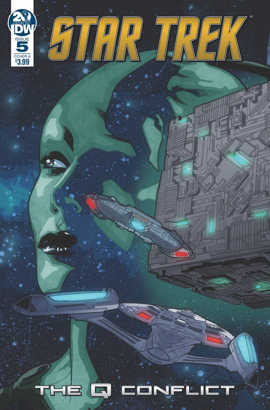 STAR TREK Q CONFLICT #5 (OF 6) CVR A MESSINA 2019 Star Trek IDW PUBLISHING   