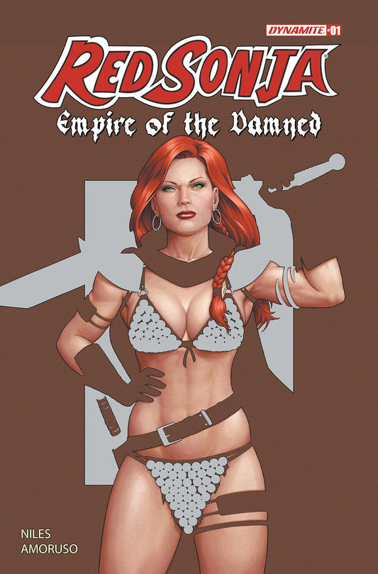 RED SONJA EMPIRE DAMNED #1 CVR C CHRISTOPHER VARIANT 2024 Red Sonja DYNAMITE
