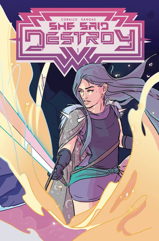 SHE SAID DESTROY #1 COVER A 2019 comic book VAULT COMICS   