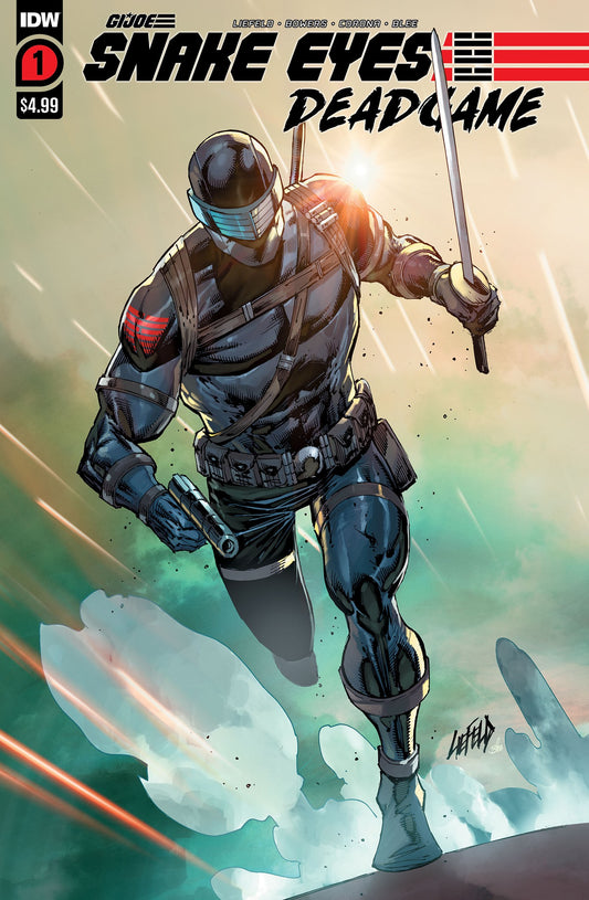 SNAKE EYES DEADGAME #1 2ND PRINT VARIANT 2020 comic book IDW PUBLISHING   