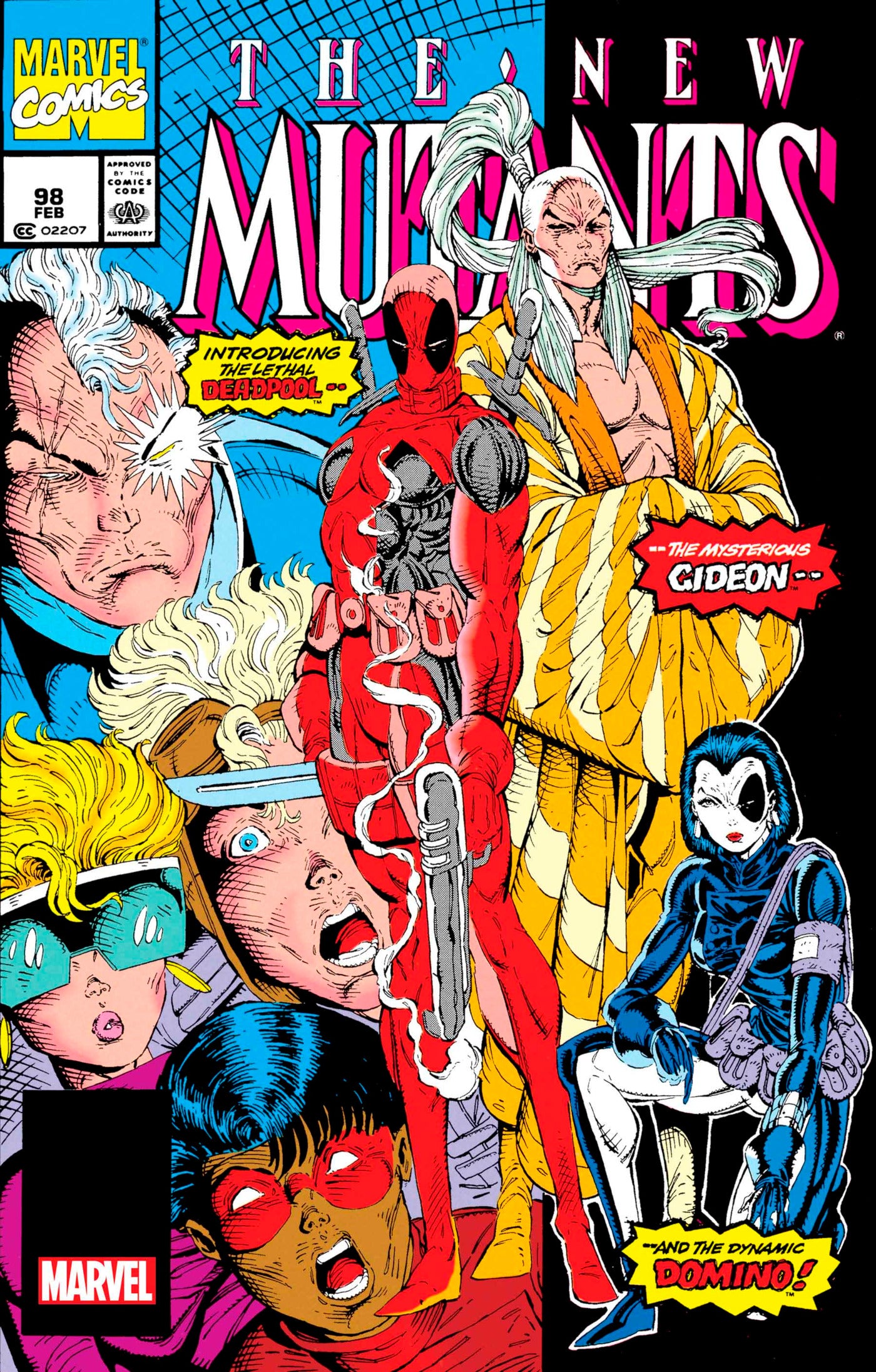 NEW MUTANTS #98 FACSIMILE EDITION NEW PRINTING 2024 New Mutants MARVEL COMICS   