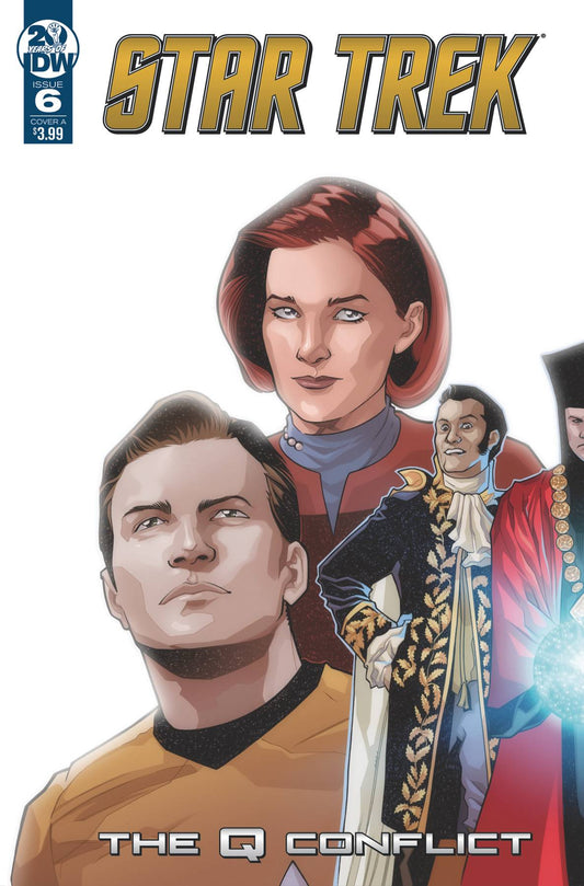 STAR TREK Q CONFLICT #6 (OF 6) CVR A MESSINA 2019 Star Trek IDW PUBLISHING   