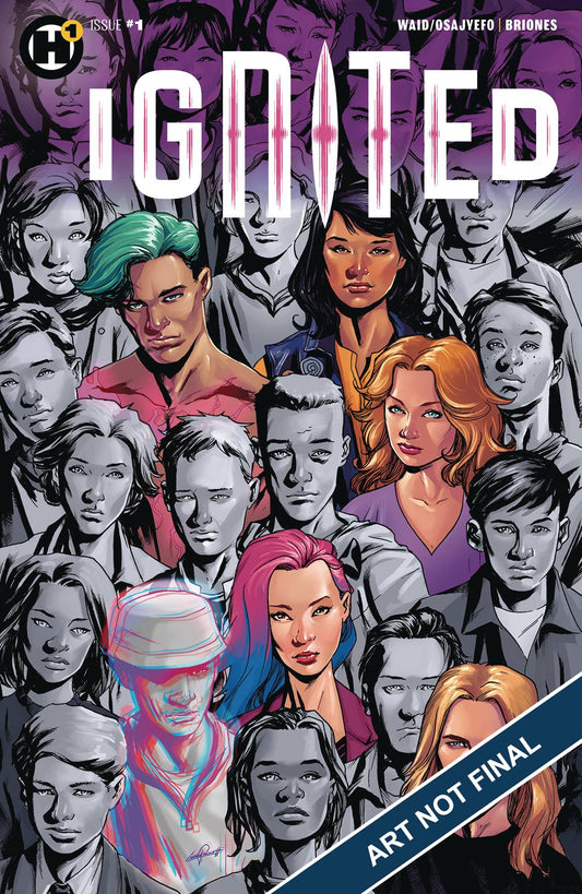 IGNITED #1 CVR A PAQUETTE (MR) 2019 comic book HUMANOIDS INC