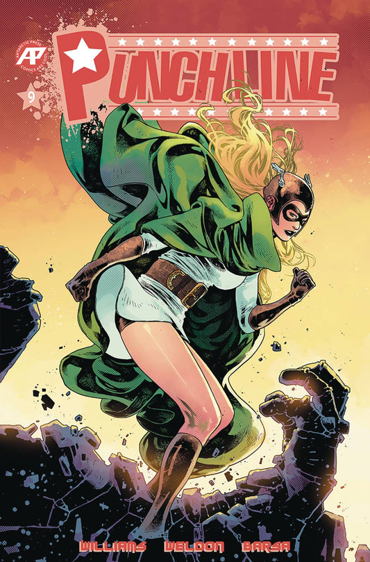PUNCHLINE #9 MAIN CVR 2019 comic ANTARCTIC PRESS