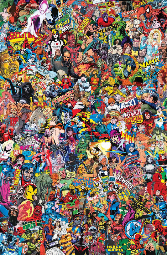 MARVEL COMICS #1000 GARCIN COLLAGE VARIANT 2019 MARVEL COMICS
