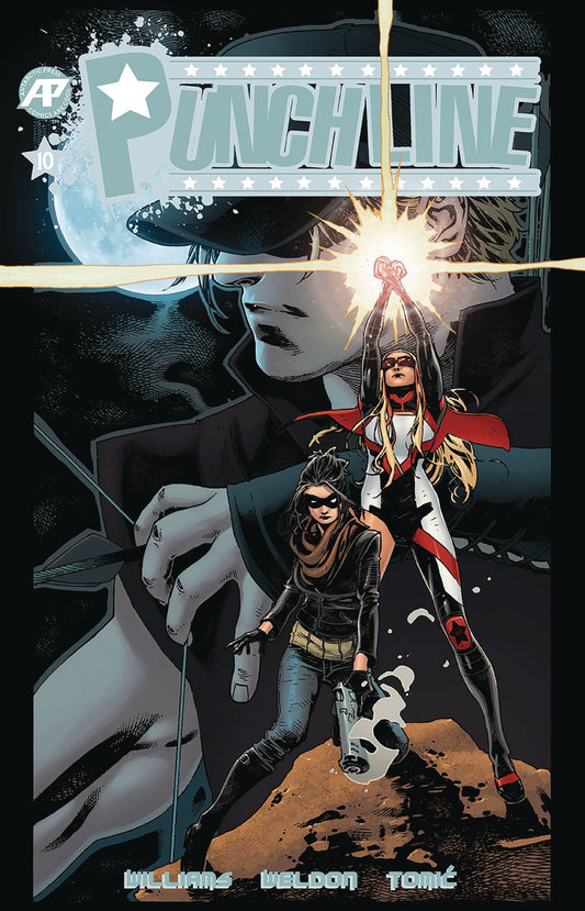 PUNCHLINE #10 CVR A HOMAGE 2019 comic book ANTARCTIC PRESS