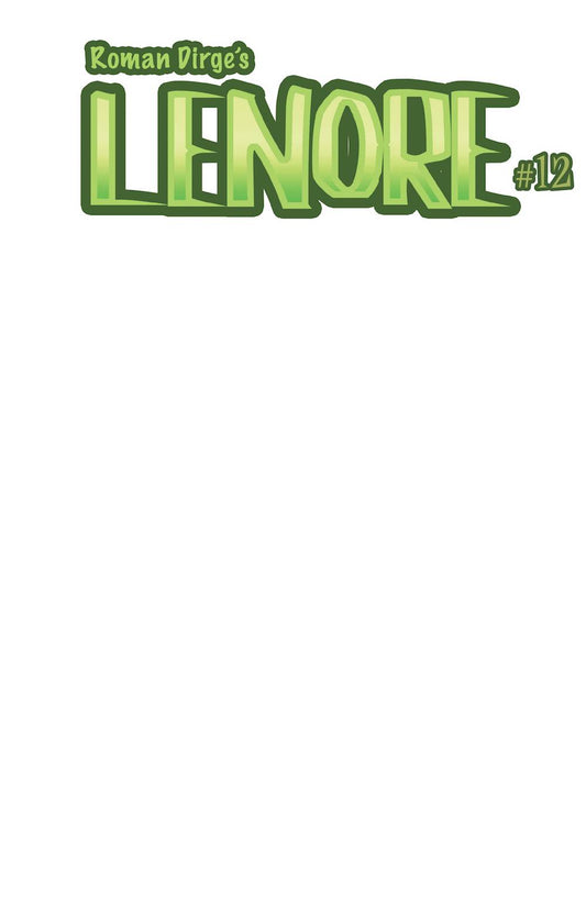 LENORE VOLUME III #1 CVR C BLANK 2019 comic book TITAN COMICS   