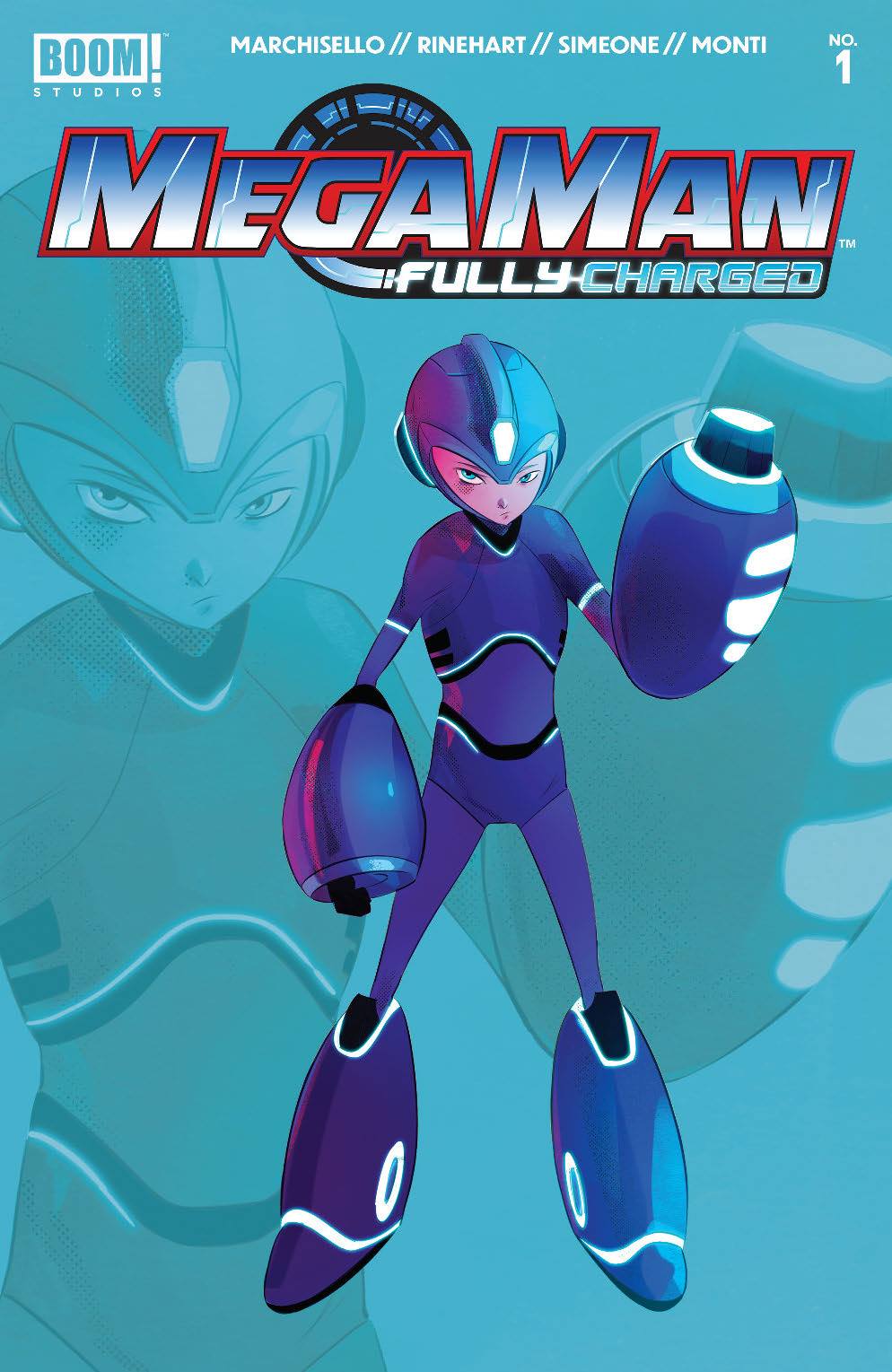Mega Man: Fully Charged #1 2nd Print Variant 2020