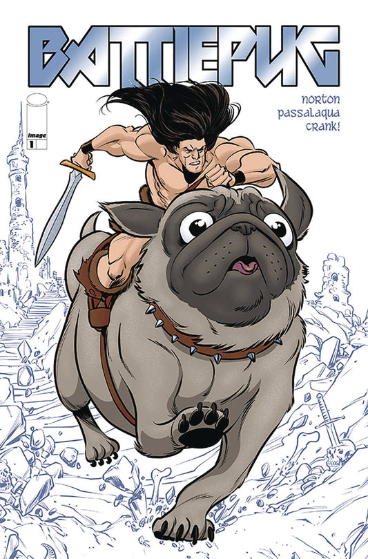 BATTLEPUG #1 CVR A NORTON & PASSALAQUA 2019 comic books IMAGE COMICS   