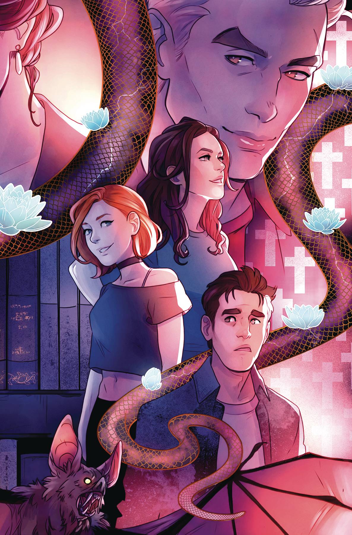 BUFFY VAMPIRE SLAYER ANGEL HELLMOUTH #1 CONNECTING MATTHEWS 2019 Buffy the Vampire Slayer BOOM! STUDIOS   