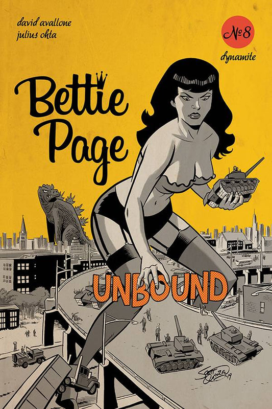 BETTIE PAGE UNBOUND #8 CVR B CHANTLER 2019 Bettie Page DYNAMITE   