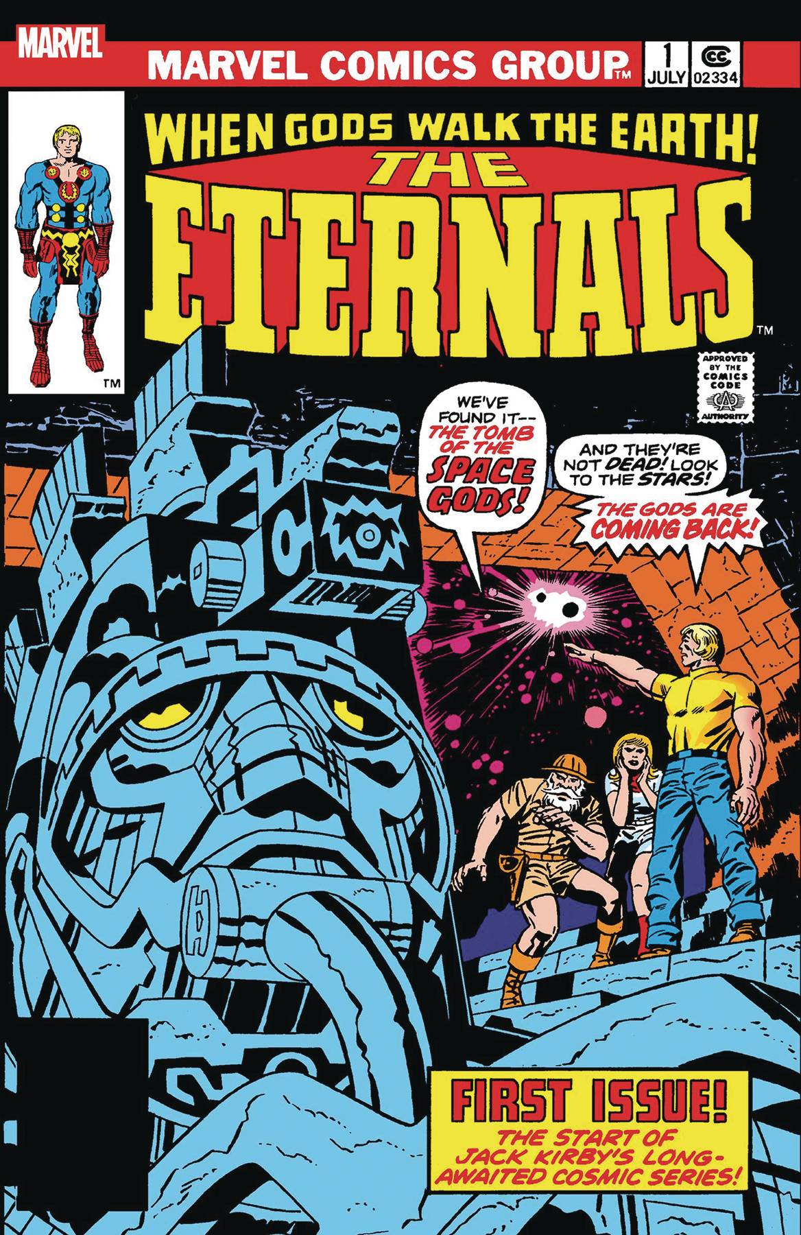 ETERNALS #1 FACSIMILE EDITION 2019 Eternals MARVEL COMICS   