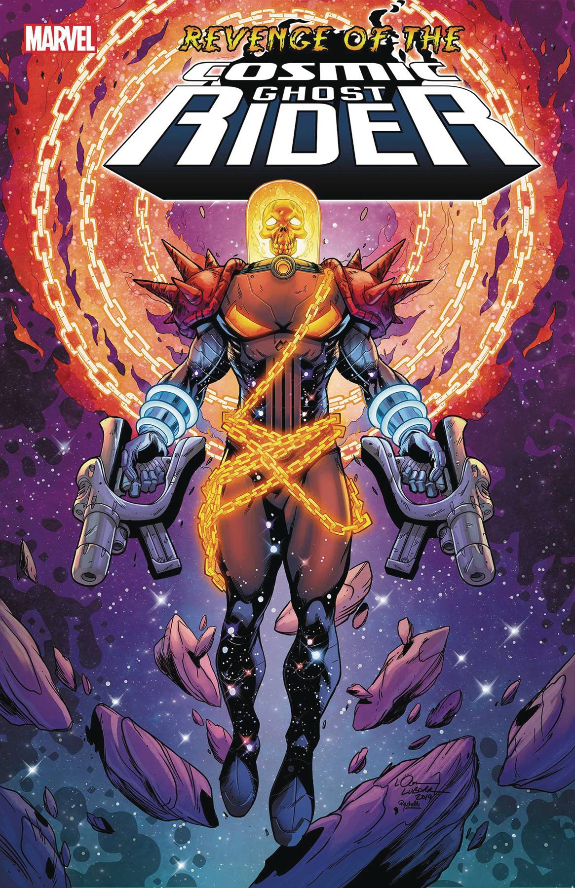 REVENGE OF COSMIC GHOST RIDER #1 (OF 5) LUBERA VARIANT 2019 Cosmic Ghost Rider MARVEL COMICS   