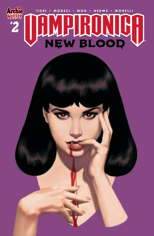 VAMPIRONICA NEW BLOOD #2 CVR C SMALLWOOD 2020 Vampironica ARCHIE COMIC PUBLICATIONS   