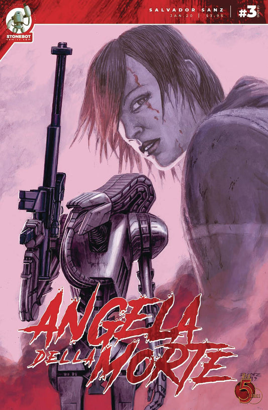 ANGELA DELLA MORTE #3 2020 comic books RED 5 COMICS - STONEBOT   