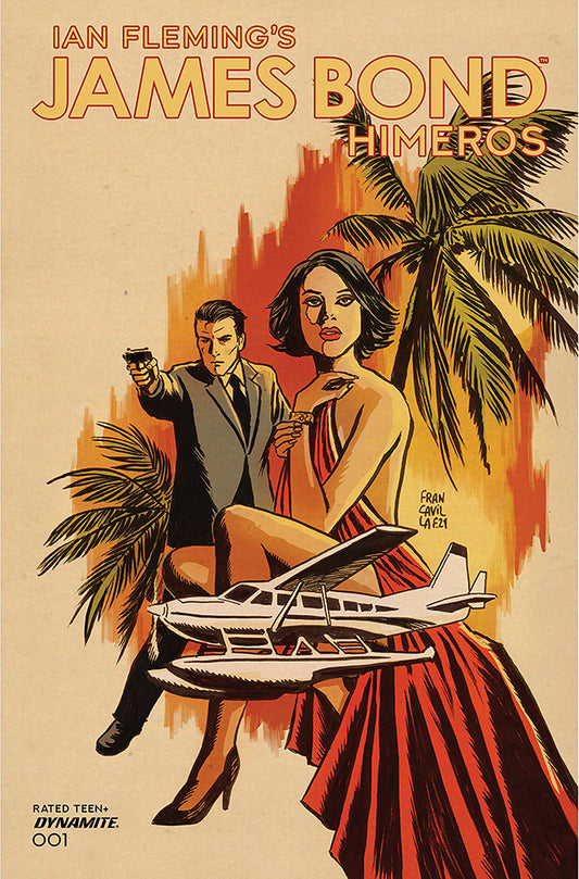 JAMES BOND HIMEROS #1 CVR A FRANCAVILLA 2021 James Bond DYNAMITE