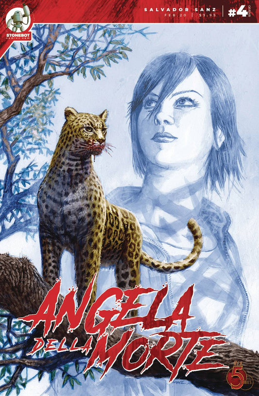 ANGELA DELLA MORTE #4 (OF 4) 2020 comic book RED 5 COMICS - STONEBOT   