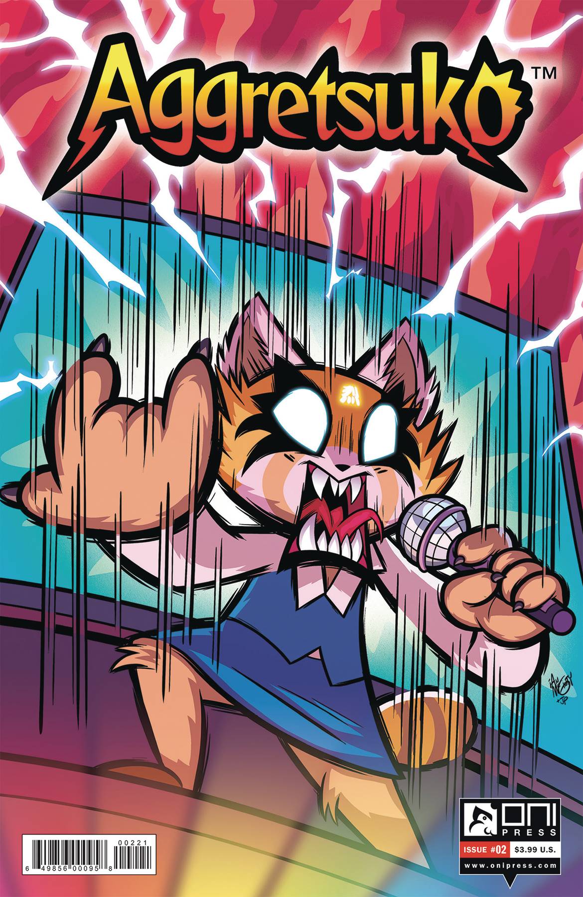 AGGRETSUKO #2 CVR B MCGINTY 2020 Aggretsuko ONI PRESS INC.   