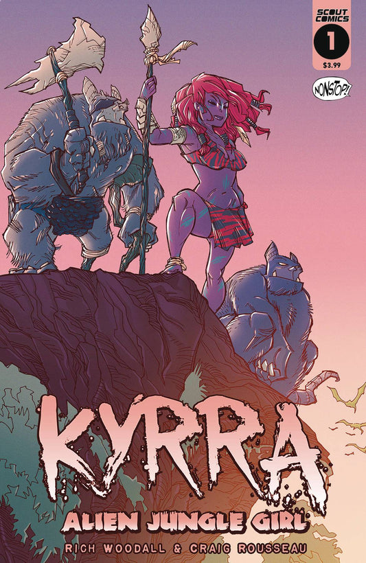 KYRRA ALIEN JUNGLE GIRL #1 NONSTOP 2020 comic book SCOUT COMICS   