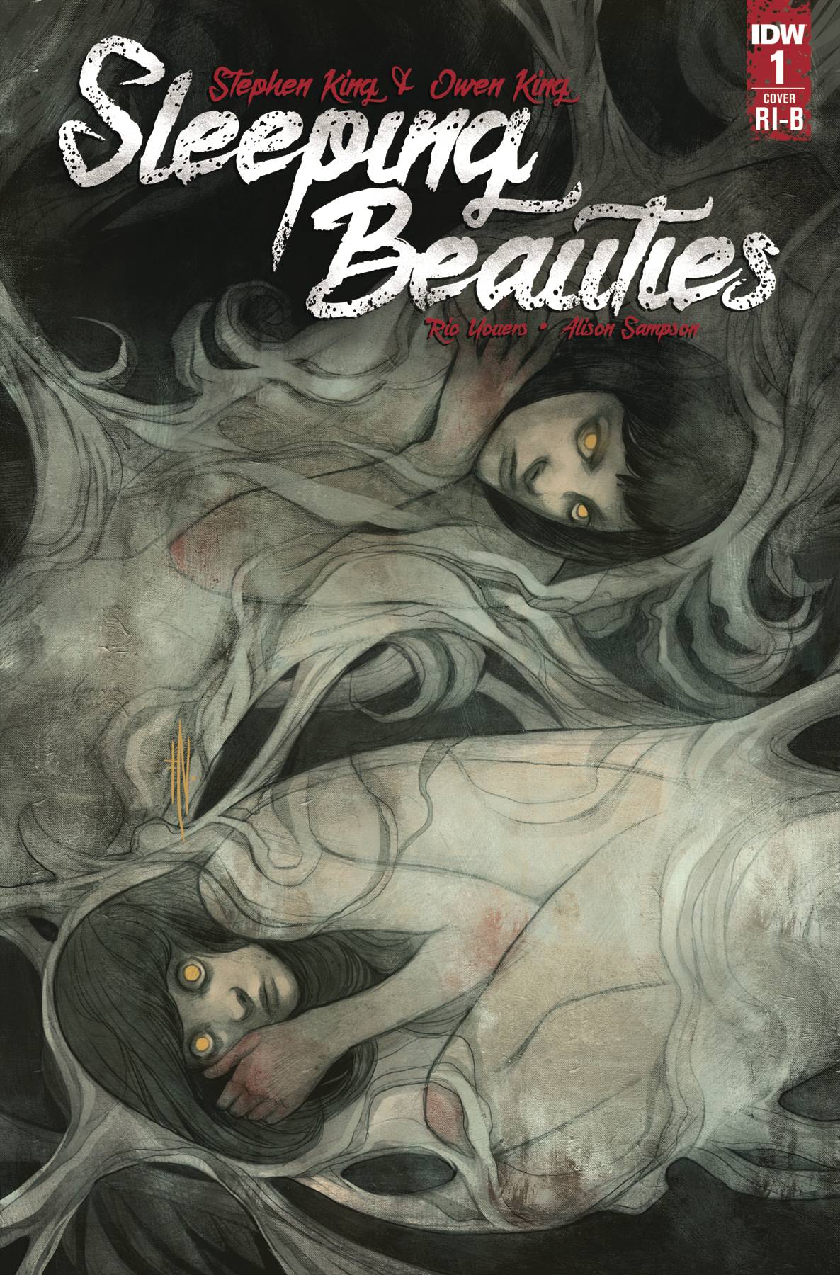 SLEEPING BEAUTIES #1 (OF 10) 1:25 NANEVA VARIANT 2020 comic book IDW PUBLISHING   