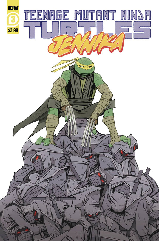 TMNT JENNIKA #3 (OF 3) CVR A REVEL 2020 TMNT IDW PUBLISHING   