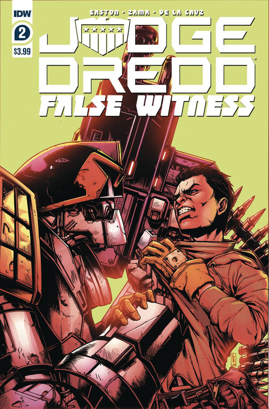 JUDGE DREDD FALSE WITNESS #2 (OF 4) 2020 comic book IDW PUBLISHING   