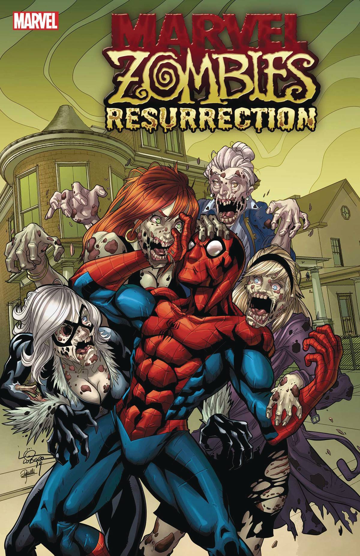 MARVEL ZOMBIES RESURRECTION #1 (OF 4) LUBERA VARIANT 2020 Marvel Zombies MARVEL COMICS