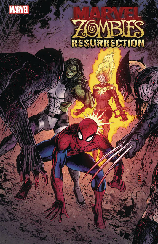 MARVEL ZOMBIES RESURRECTION #1 (OF 4) 1:50 ZIRCHER VARIANT 2020 comic book MARVEL COMICS   