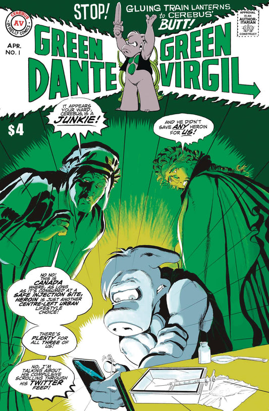 GREEN DANTE GREEN VIGIL ONE SHOT 2020 comic book AARDVARK VANAHEIM
