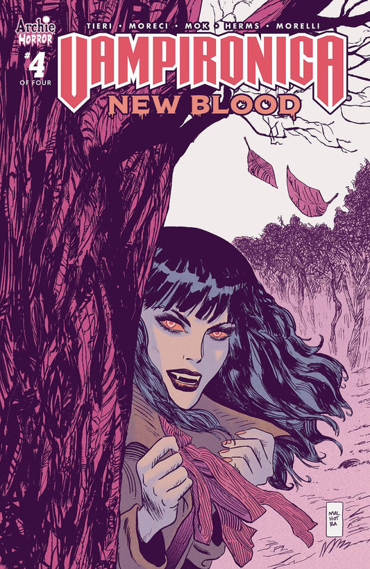 VAMPIRONICA NEW BLOOD #4 (OF 4) CVR B MALHOTRA 2020 Vampironica ARCHIE COMIC PUBLICATIONS   