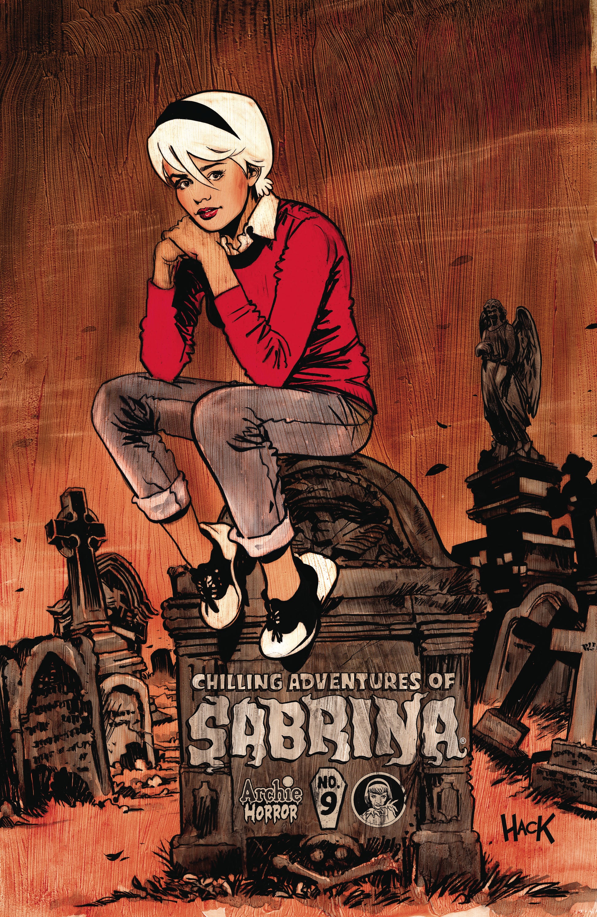 CHILLING ADVENTURES OF SABRINA #9 CVR B HACK (MR) 2021 Chilling Adventures ARCHIE COMIC PUBLICATIONS   