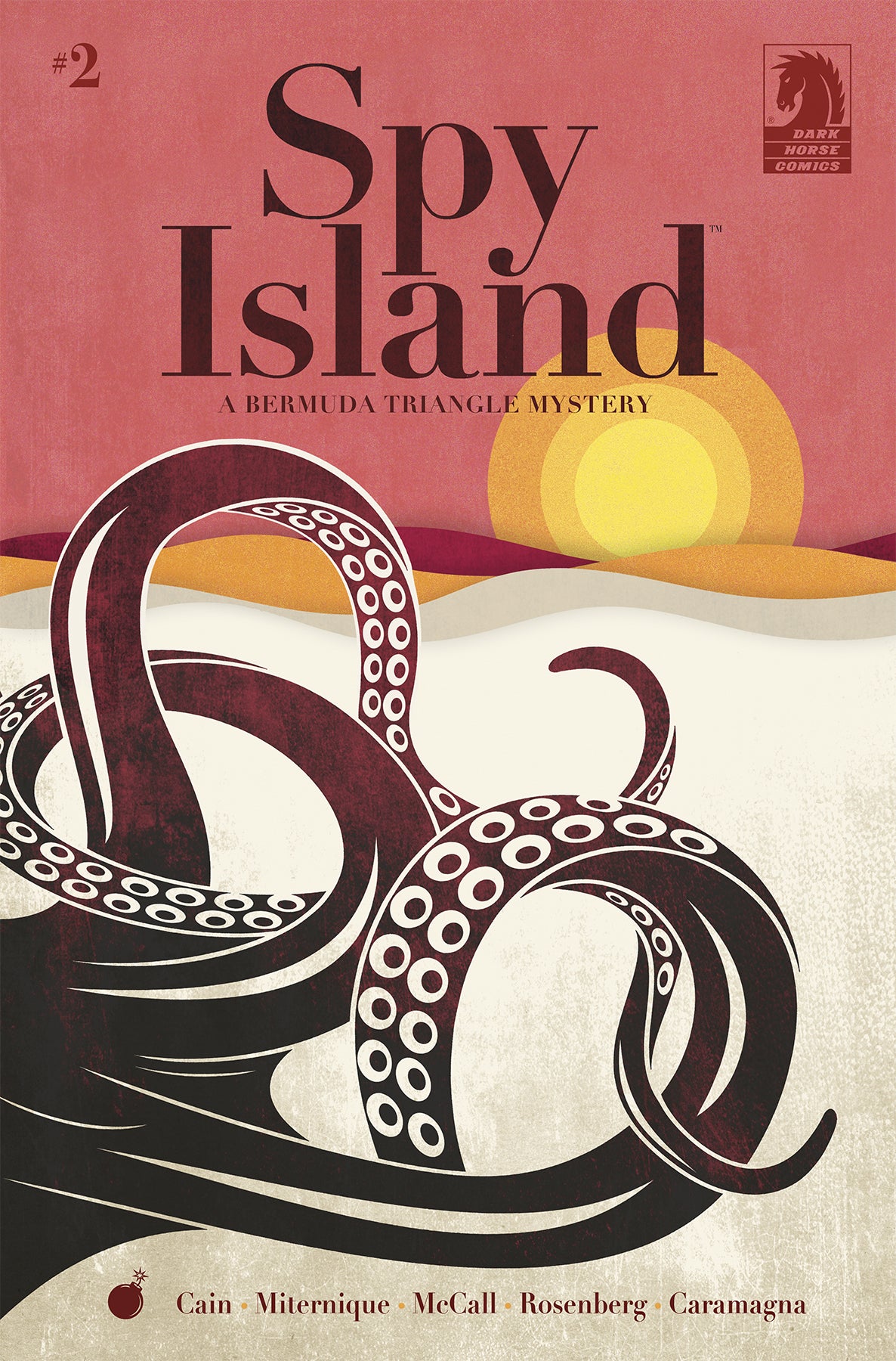 SPY ISLAND #2 (OF 4) CVR B MITERNIQUE 2020 comic DARK HORSE COMICS   