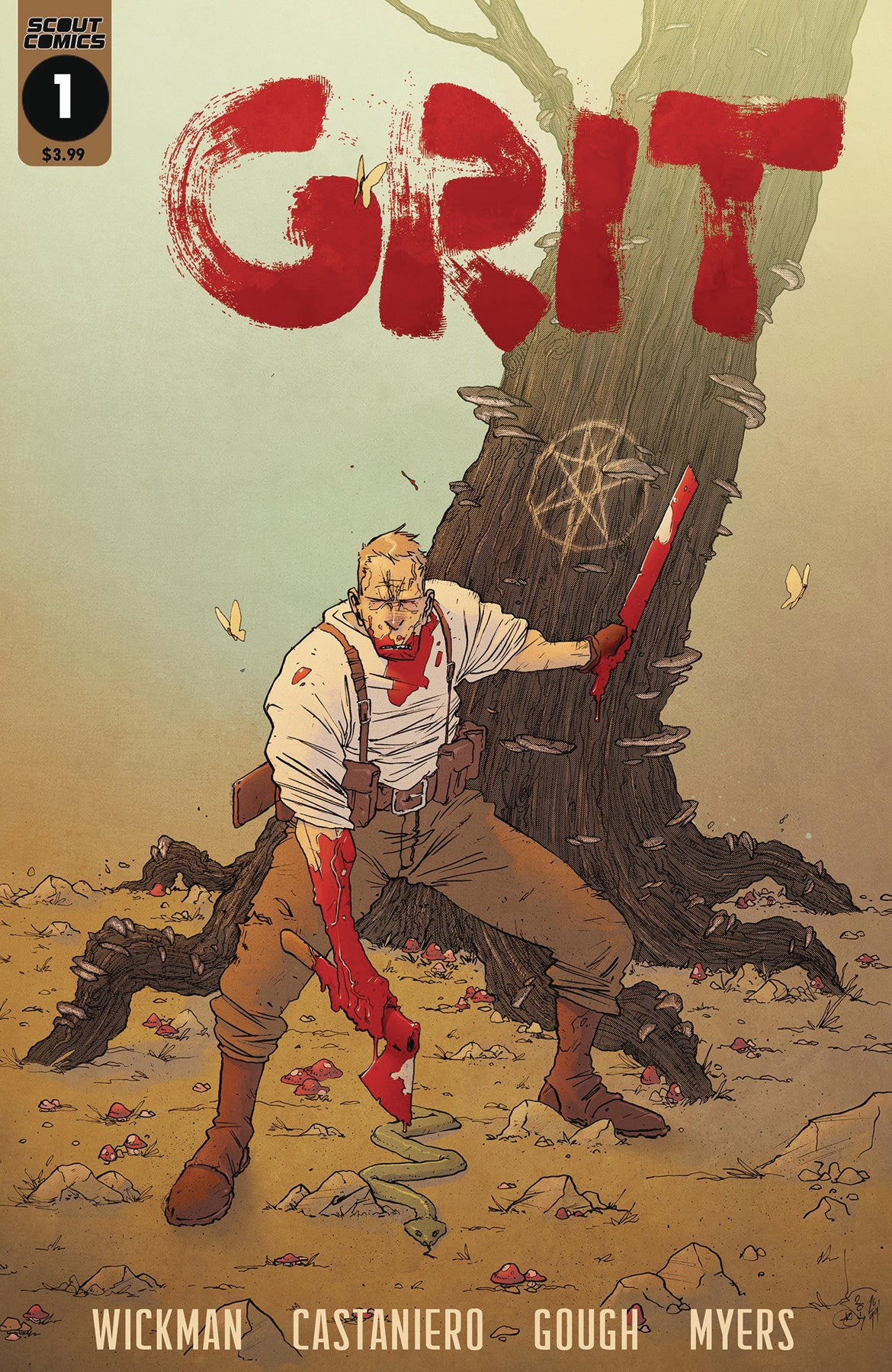 GRIT #1 2020 comic SCOUT COMICS   