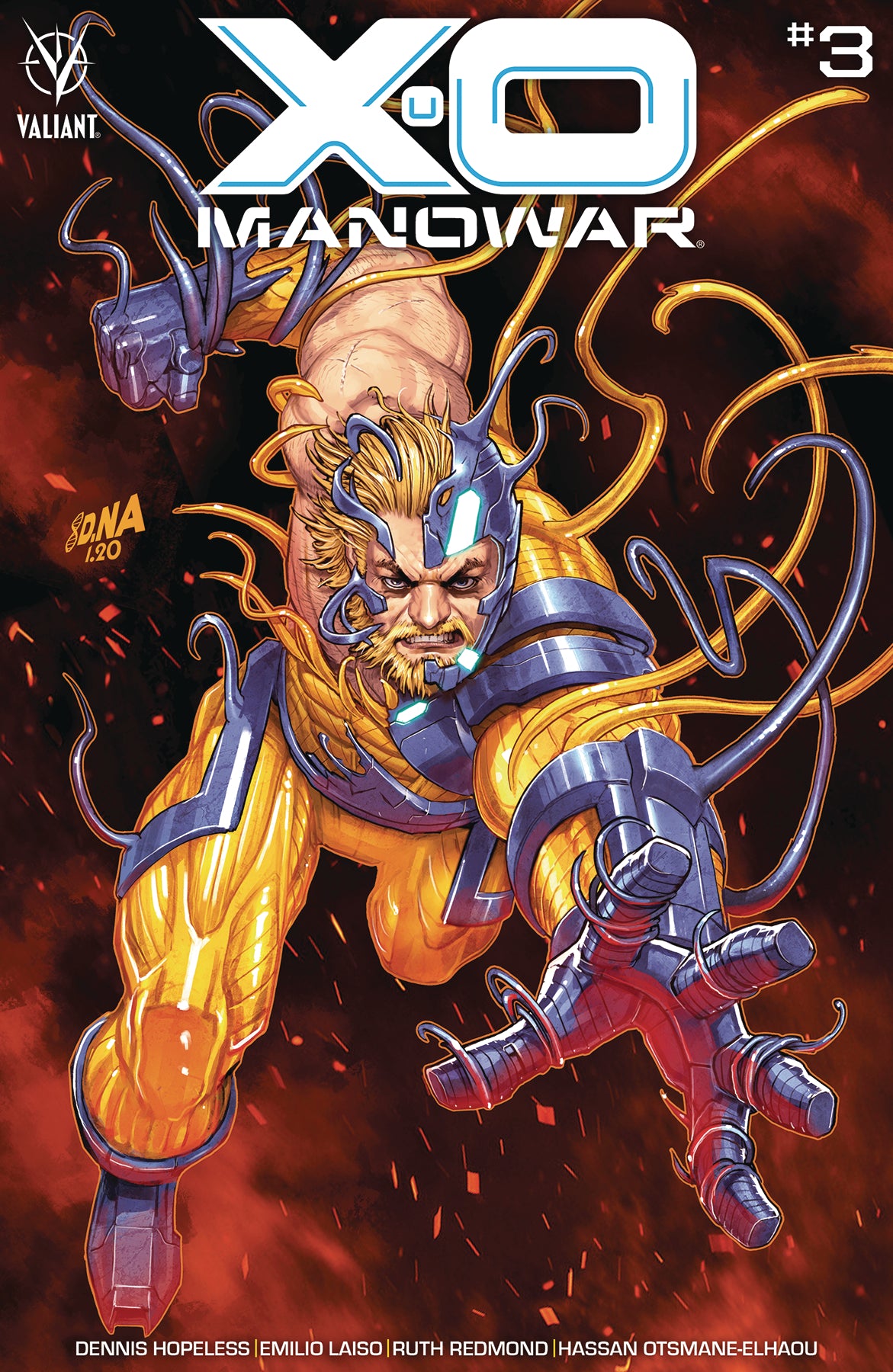 X-O MANOWAR (2020) #3 CVR B NAKAYAMA 2020 X-O Manowar VALIANT ENTERTAINMENT LLC   