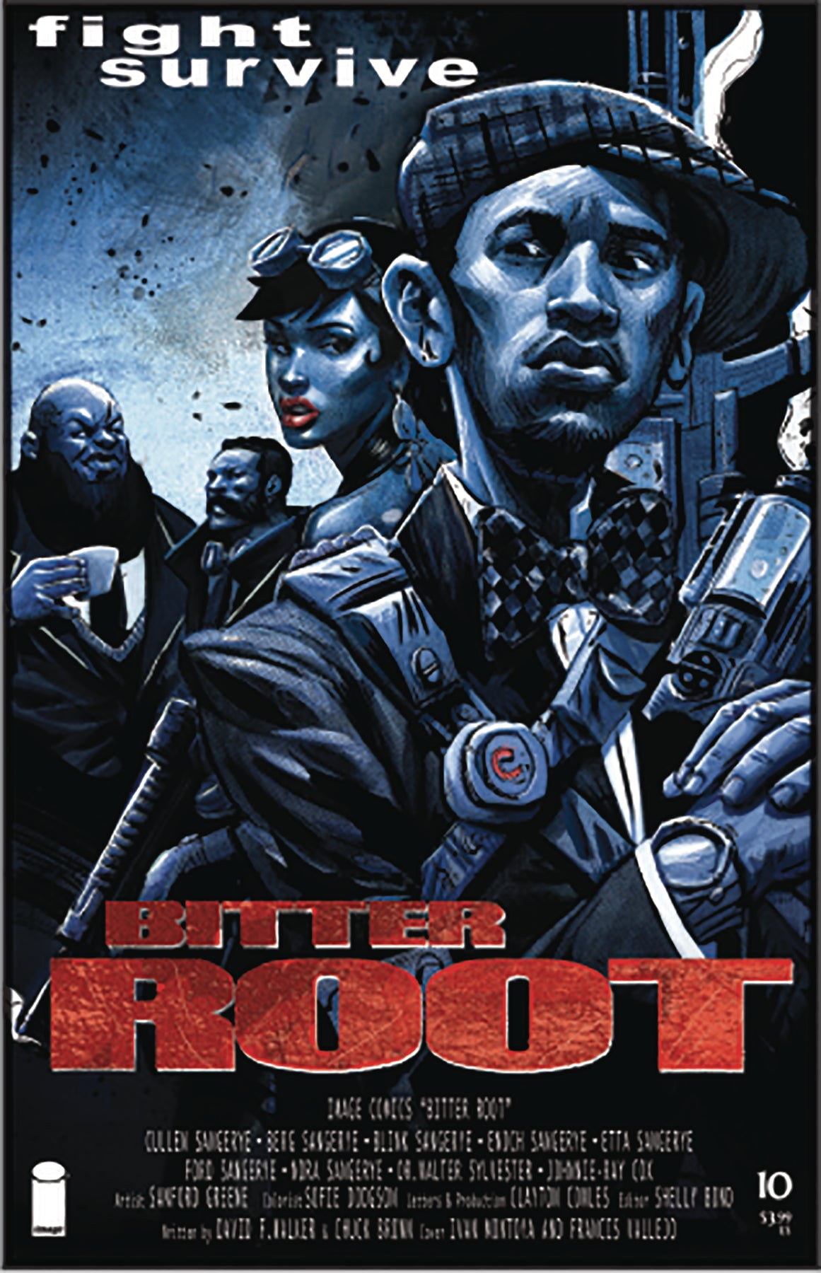 BITTER ROOT #10 CVR B VALLEJO (MR) 2020 comic book IMAGE COMICS   