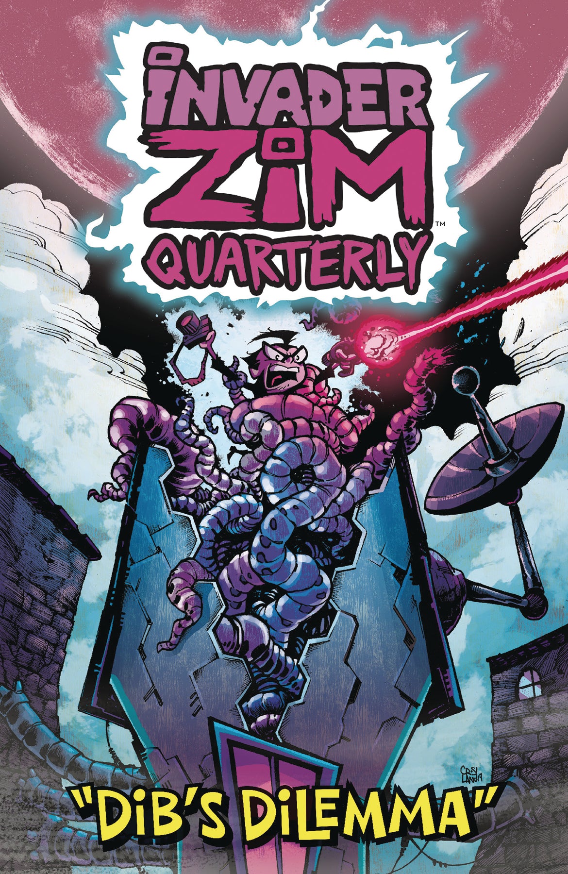 INVADER ZIM QUARTERLY #2 CVR B CROSLAND 2020 Invader Zim ONI PRESS INC.   