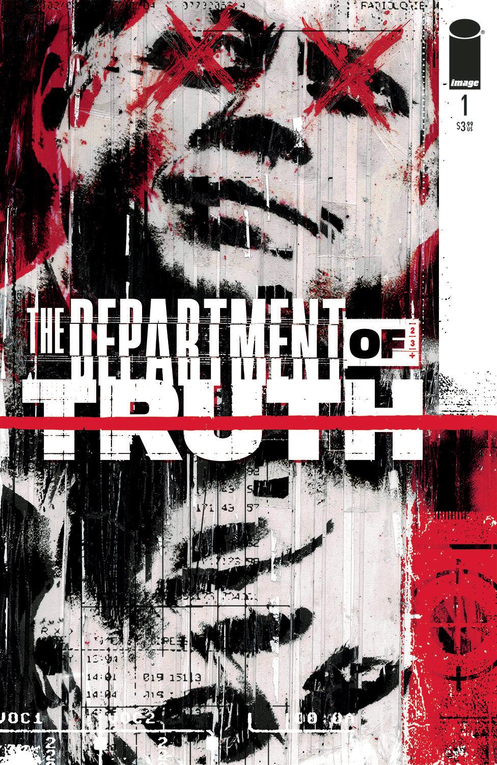 DEPARTMENT OF TRUTH #1 CVR A SIMMONDS 1ST PRINT 2020 Department of Truth IMAGE COMICS   